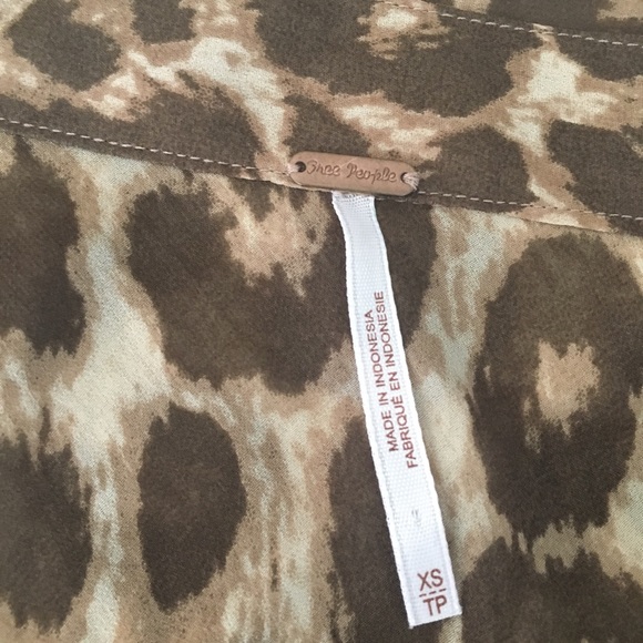 Free People Easy Rider Sheer button down blouse - Picture 5 of 5